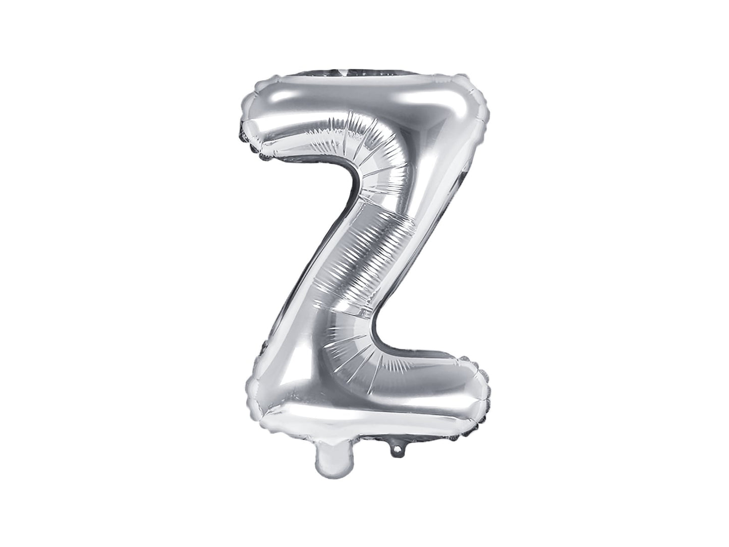Balon folie Litera ''Z'', 35cm, argintiu (1 buc.)