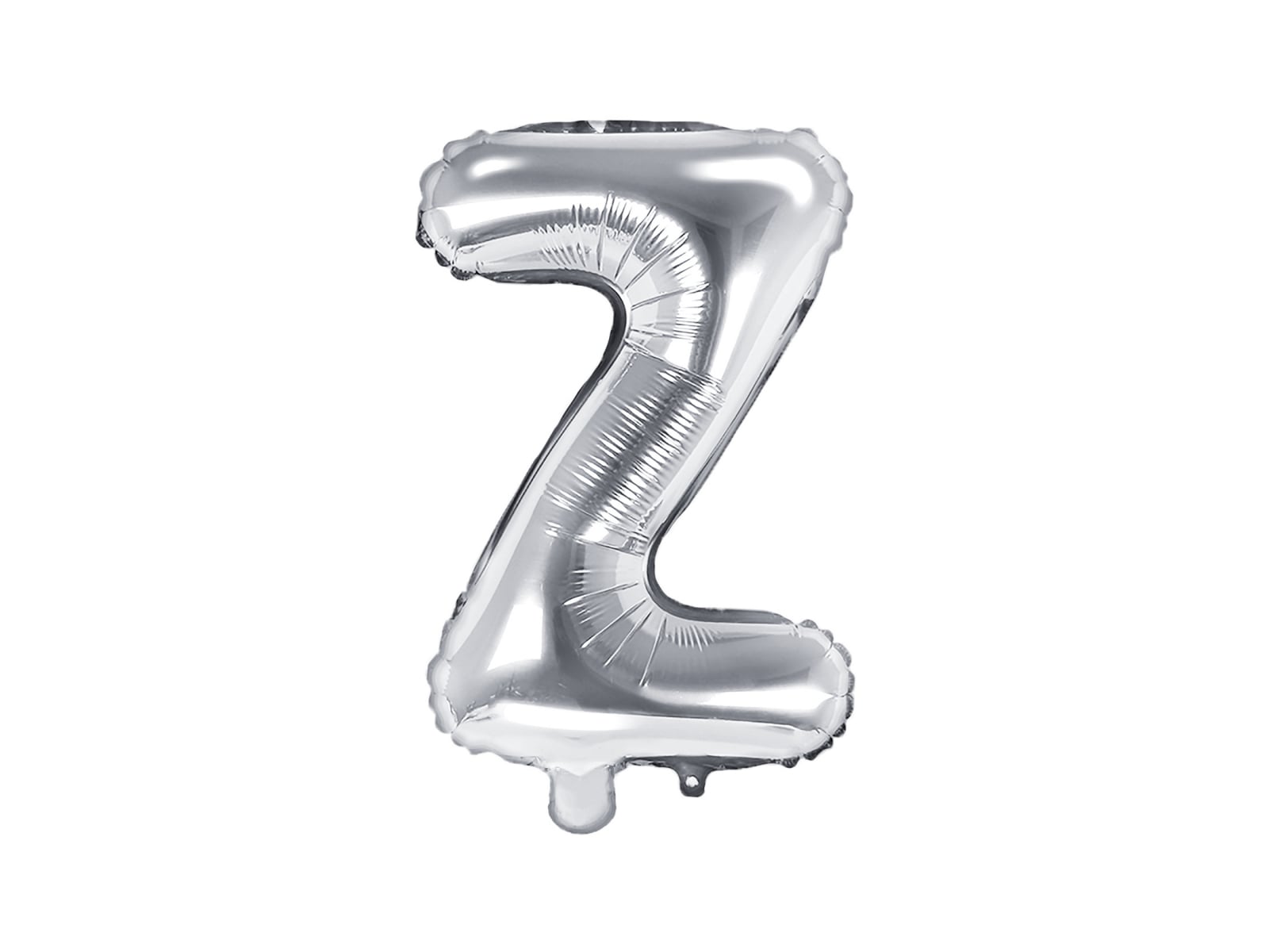 Balon folie Litera ''Z'', 35cm, argintiu (1 buc.)