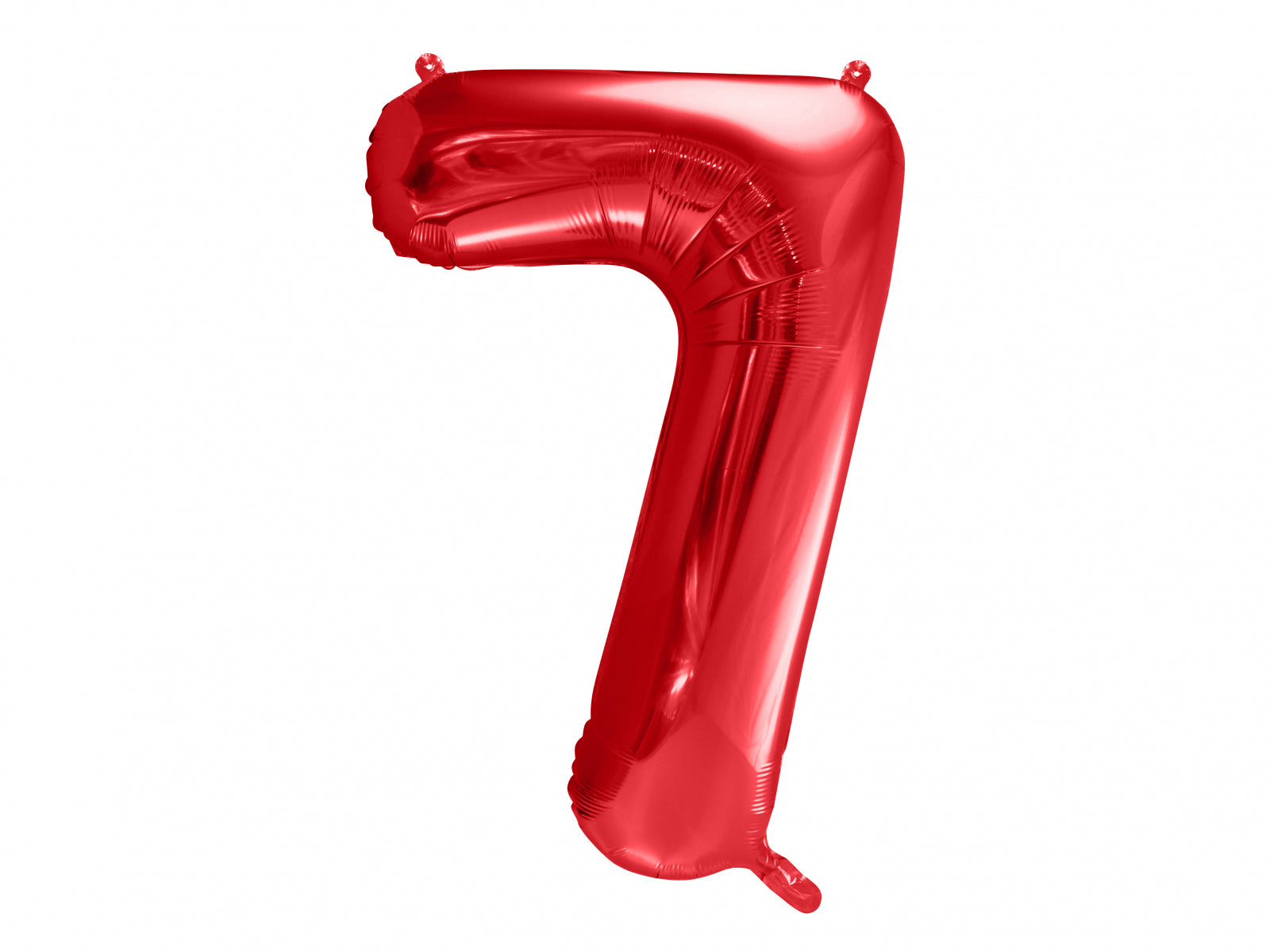 Balon folie Numărul "7", 86 cm, roșu (1 pachet / 1 buc.)