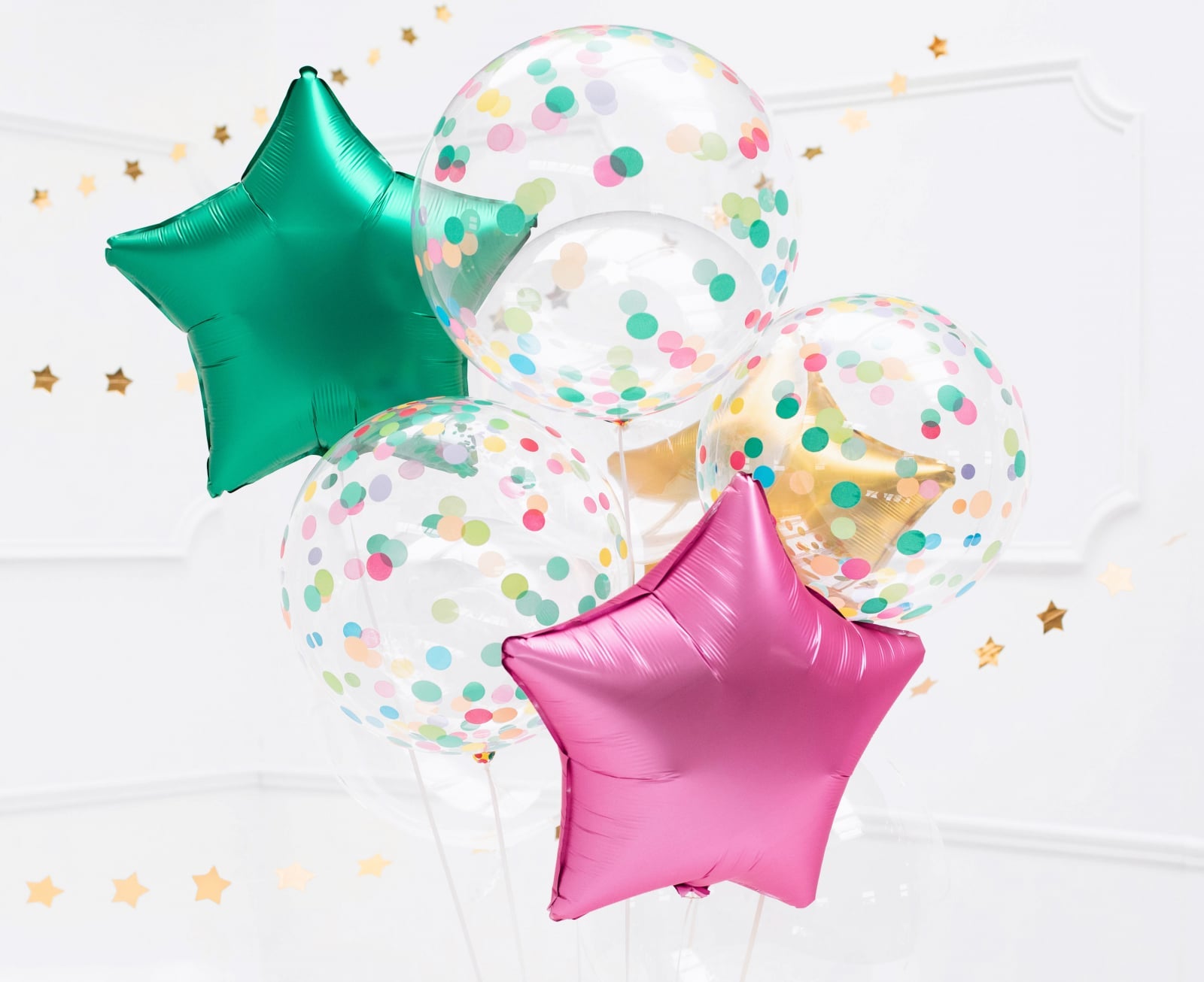 Balon Folie Orbz, Buline Colorate - 40 cm