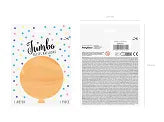 Balon rotund 1m, culoare pastel piersică deschisă