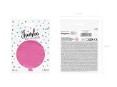 Balon rotund 60cm, fuchsia pastel