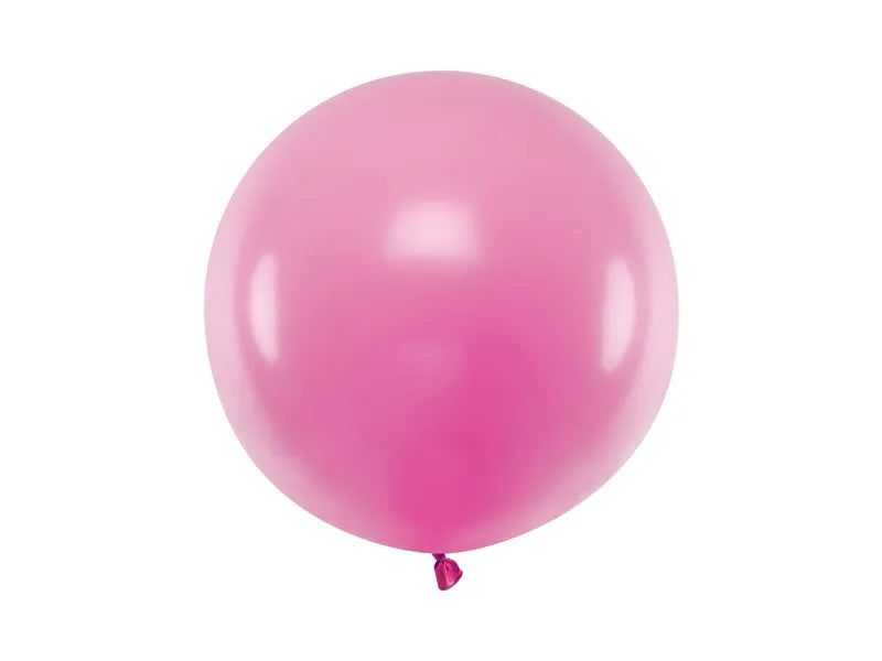 Balon rotund 60cm, fuchsia pastel