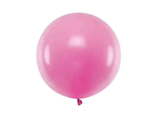 Balon rotund 60cm, fuchsia pastel