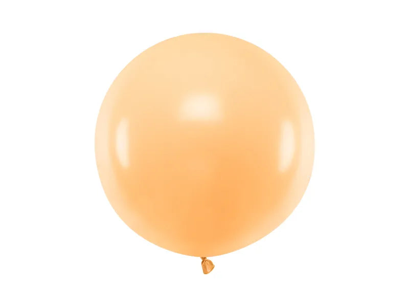 Balon rotund 60cm, Pastel Piersică Deschisă