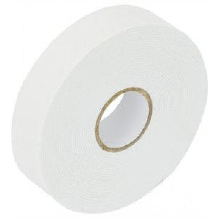 Banda Dubla Adeziva, Klevo, Vascozitate Ridicata, din Spuma, 2 cm Latime, 20 m Lunigme, Alb