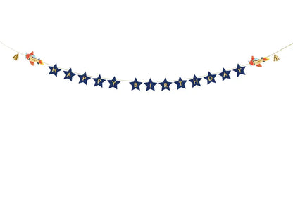 Banner Avioane La Mulți Ani, 2,5 m, mix