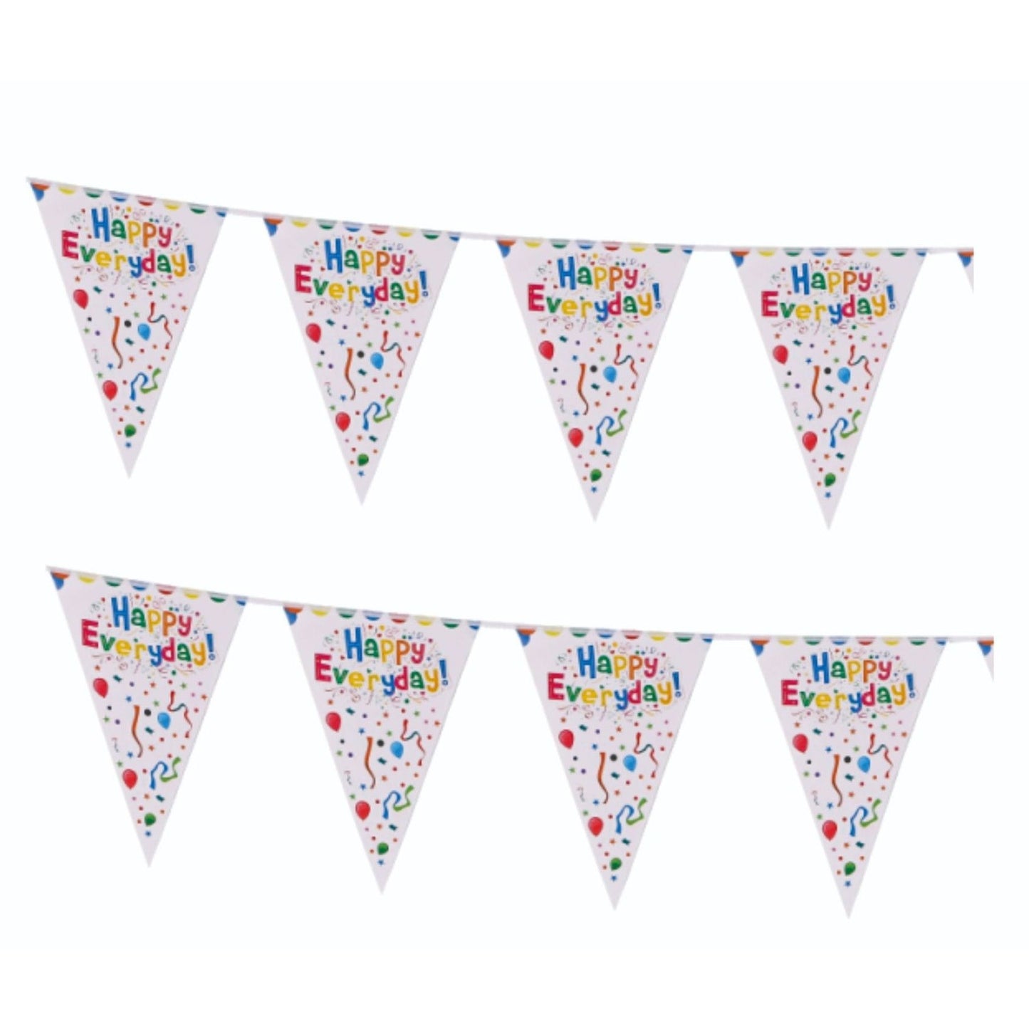 Banner Happy Birthday, Klevo, Stegulete, 33 x 24 cm, Model Happy Everyday, Multicolor