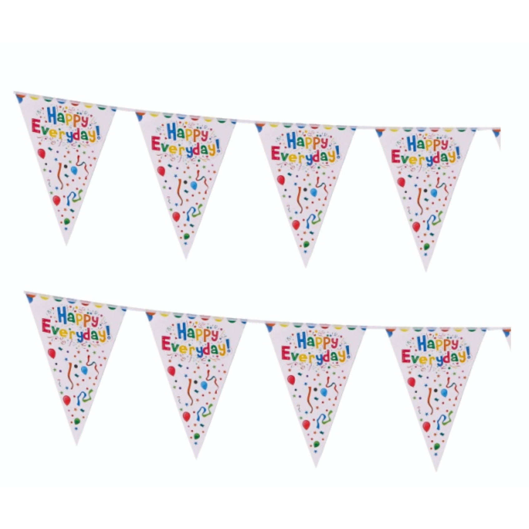 Banner Happy Birthday, Klevo, Stegulete, 33 x 24 cm, Model Happy Everyday, Multicolor