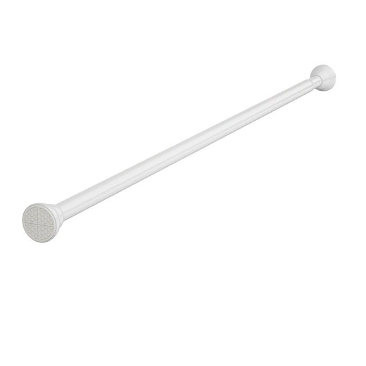 Bara Telescopica Multifunctionala, Klevo, din Otel Inoxidabil, Utilizare Universala, Retractabila 107 - 195 cm, Fara Perforare Perete, Alb