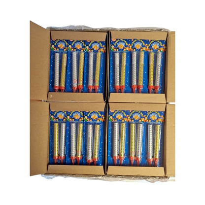 BAX Artificii pentru tort aurii 15 cm - 192 Seturi