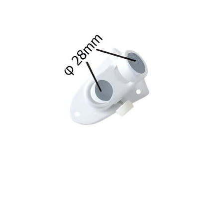 Baza pentru Suport de Steag, Klevo, 2.8 cm, Alba