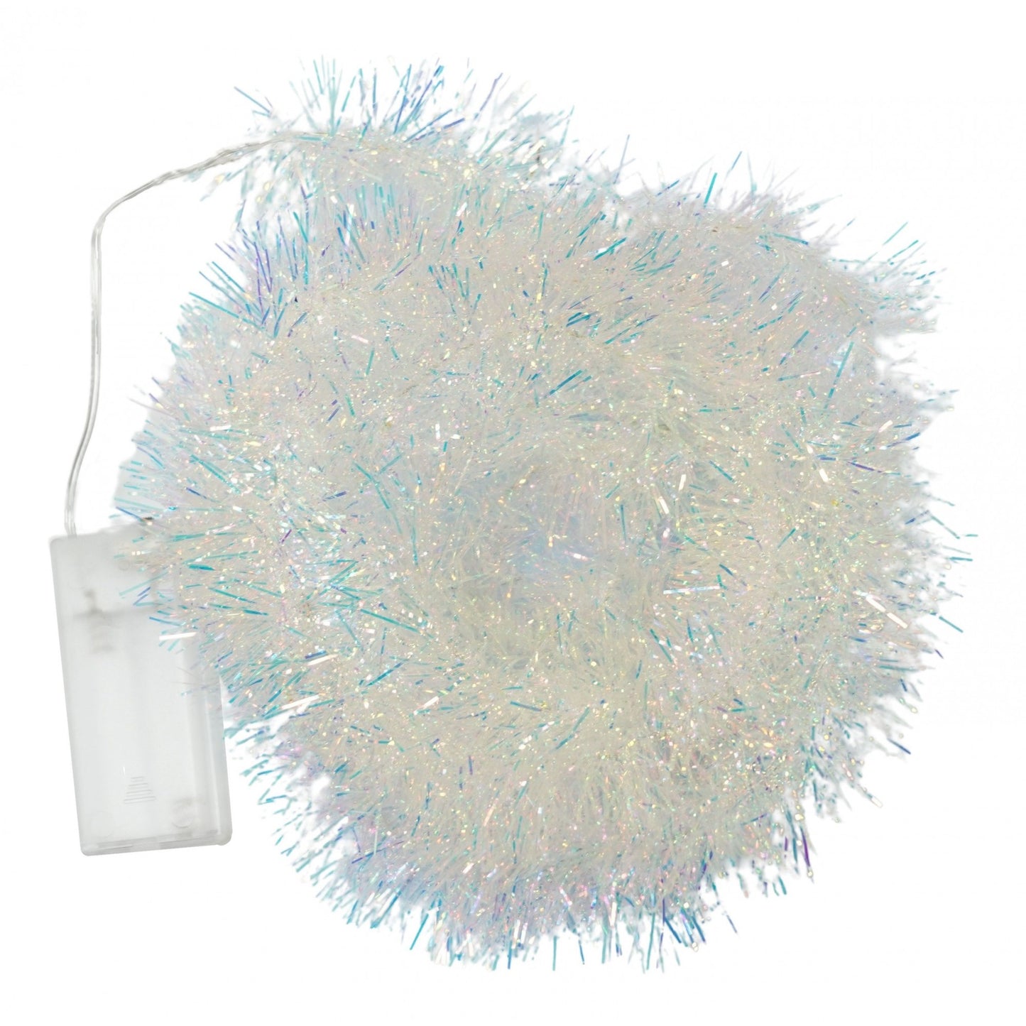 Beteala Craciun cu LED, Multicolora, simpla, 2 m x 5 cm, PVC, Sir, Artificiala, Klevo