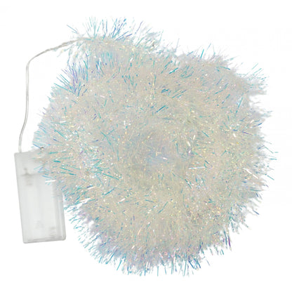 Beteala Craciun cu LED, Multicolora, simpla, 2 m x 5 cm, PVC, Sir, Artificiala, Klevo