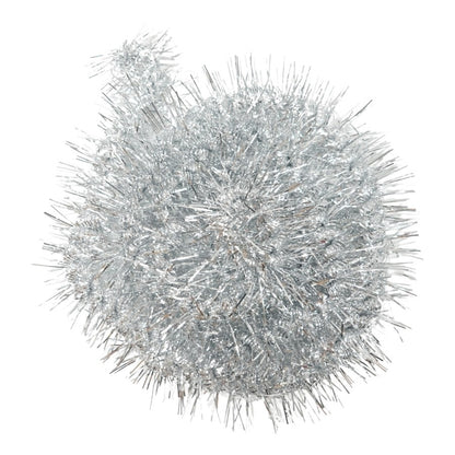 Beteala Craciun, Klevo, argintiu, marimea: 2 m x 8 cm material:folie PVC, interior/exterior