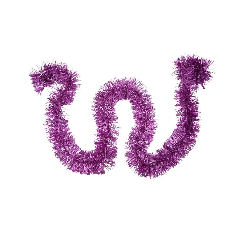 Beteala Craciun, Klevo, roz, marimea: 2 m x 9 cm material:folie PVC, interior/exterior