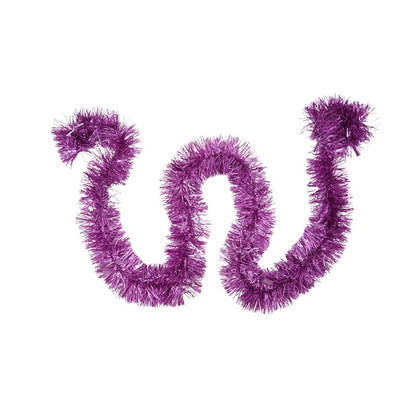 Beteala Craciun, Klevo, roz, marimea: 2 m x 9 cm material:folie PVC, interior/exterior