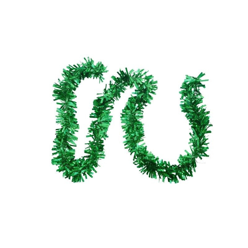 Beteala Craciun, Klevo, verde, marimea: 2 m x 9 cm material:folie PVC, interior/exterior