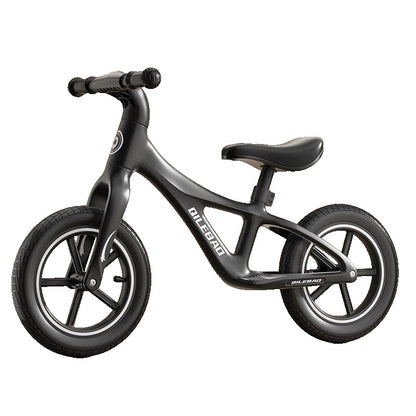 Bicicleta pentru Copii, Klevo, Fara Pedale, Pentru 2-6 Ani, 2 Roti Silentioase, Sa Reglabila 43 - 58 cm, din Plastic si Fibra de Sticla, 88 x 56 x 43 cm, Negru