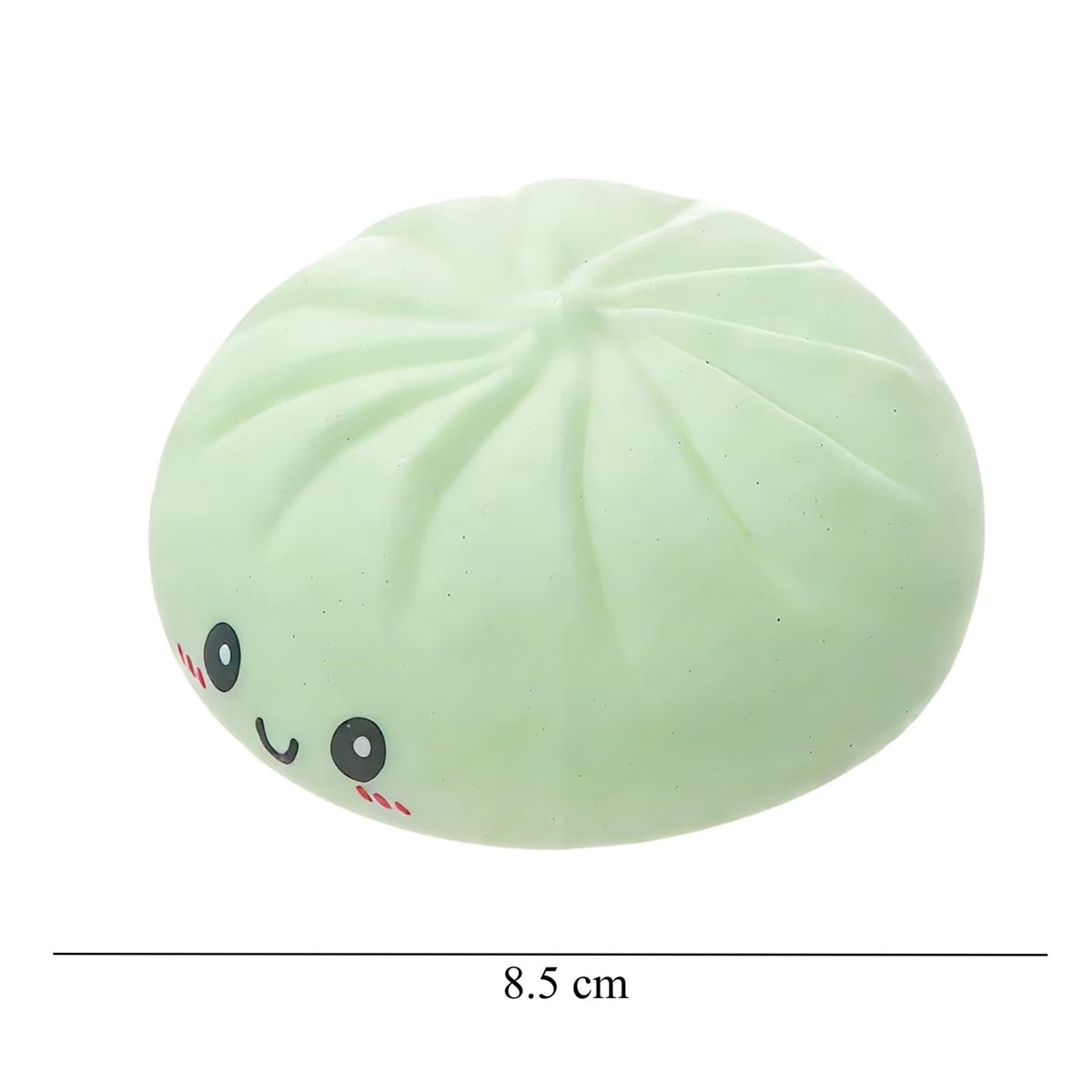 Jucarie Antistres, Klevo, Squishy Gigant, Model Galusca, cu Revenire Lenta, Jucarie Senzoriala Interactiva pentru Copii si Adulti, 8.5 cm, Verde