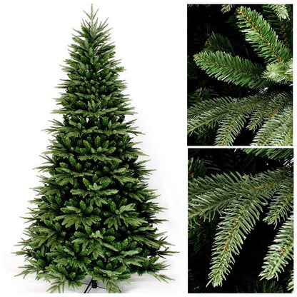 Brad Artificial de Craciun, Klevo, 1.8 m inaltime, Verde crud, Interior/ Exterior, 1038 ramuri