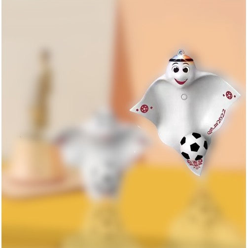 Breloc sub forma Mascotei Fifa World Cup 2022, marimea S cu lumini, Klevo