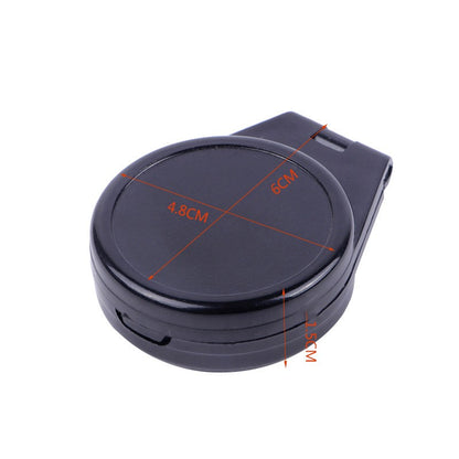 Busola de Buzunar cu Capac de Plastic, Klevo, Busola pentru Drumetii, Calatorie, Compacta, Usor de Transportat, 6 x 4.8 x 1.5 cm Negru