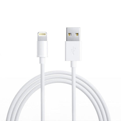 Cablu Date Compatibil iPhone 1 m Bulk, Alb