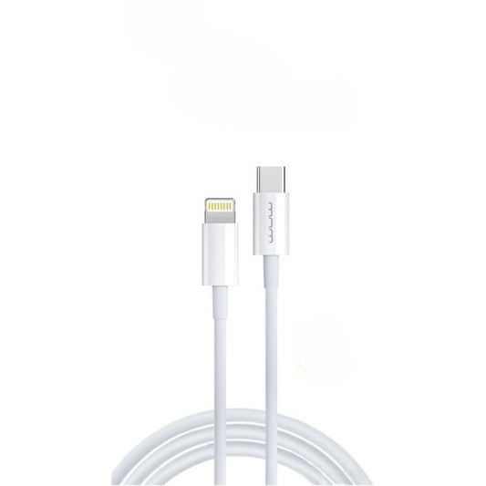 Cablu De Date USB Type-C la iPhone Klevo WUW-X181 20W 1 m, Alb