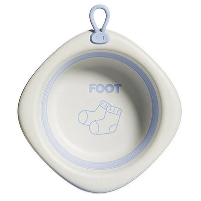 Cada Pliabila pentru Baie pentru Copii, Klevo, Cadita pentru Bebelusi, Model Romb pentru Picioare, Mov, 31.5x31.5x3.5 cm, 3L