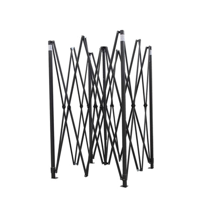Cadru Metalic, Klevo, Suport pentru Cort Tip Pavilion, Pliabil, Metalic, 12 kg, 3 x 3 m, Negru