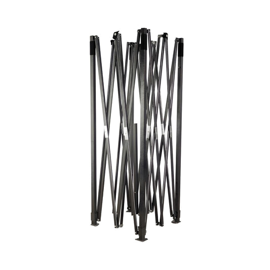 Cadru Metalic, Klevo, Suport pentru Cort Tip Pavilion, Pliabil, Metalic, 12 kg, 3 x 3 m, Negru