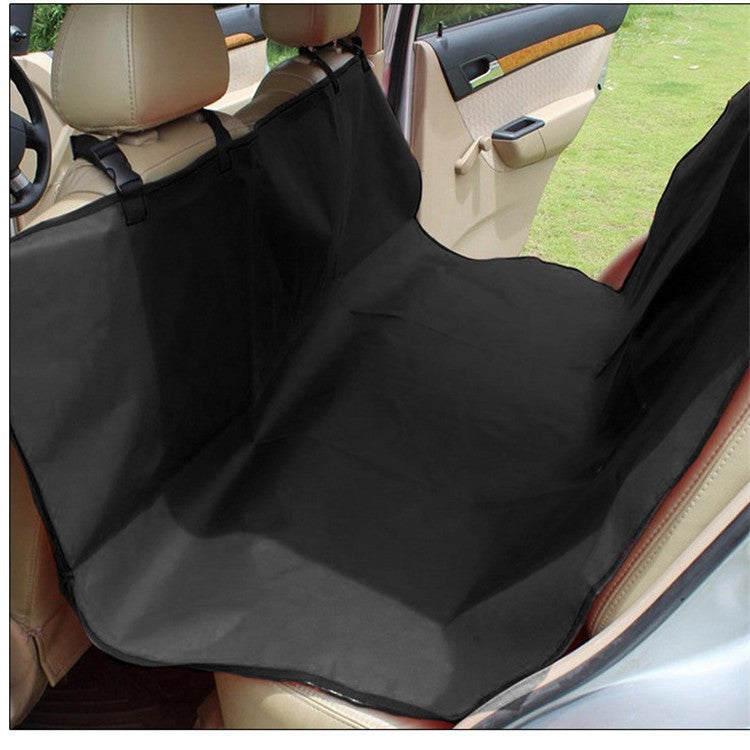 Covor pentru Masina, pentru Animalele de companie, Klevo, Covoras impermeabil, pentru Calatoriile Lungi, din Panza Oxford, 135 x 135 cm, Negru
