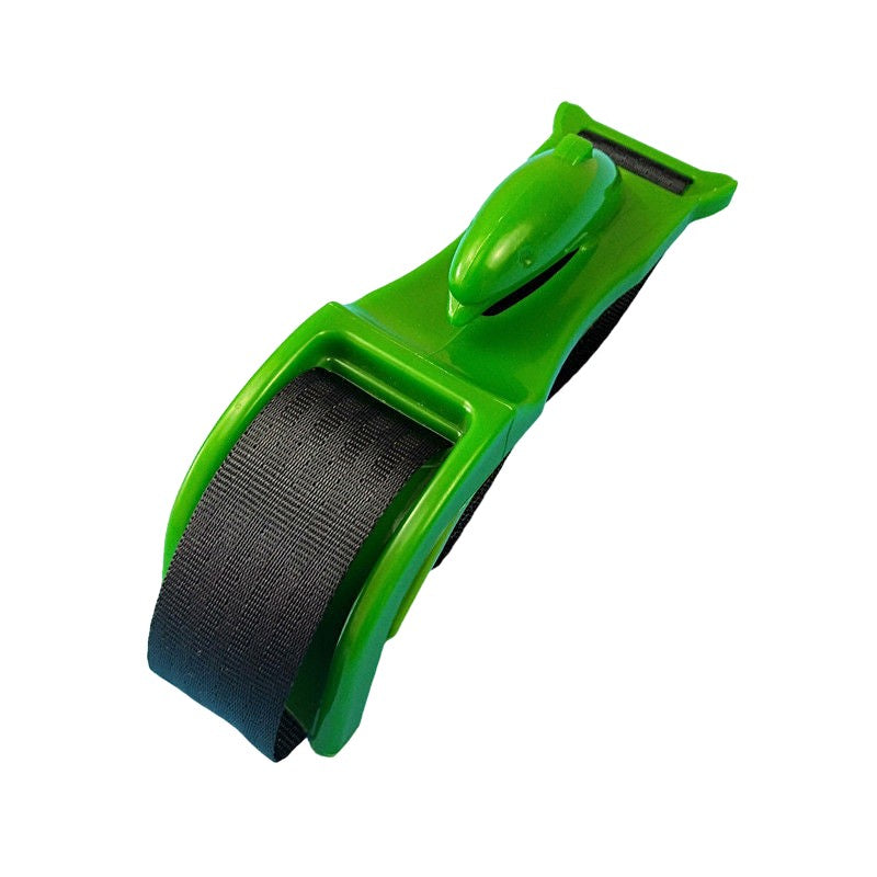 Deviator Centura de Siguranta, Klevo, pentru Burtica Gravidelor, Universal, Ajustabil, 21x6 cm, Model Delfin Verde