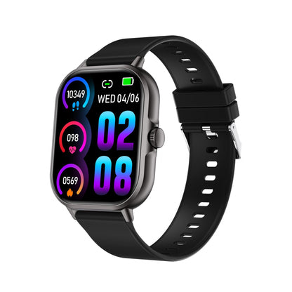Ceas Smartwatch, Klevo, Editia H15, Apeluri Bluetooth, Afisaj 1.81 inch, Rezolutie 240 x 284, Puls, Siri, Baterie 180 mAh, Negru