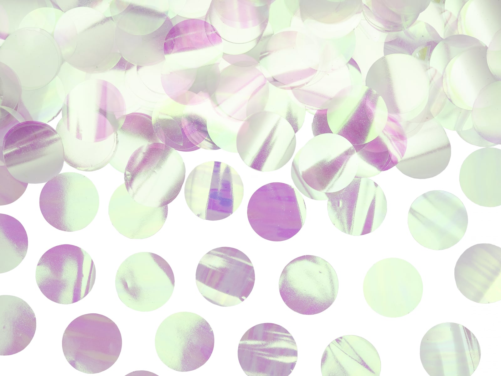 Cercuri de confetti, iridescent, 15g