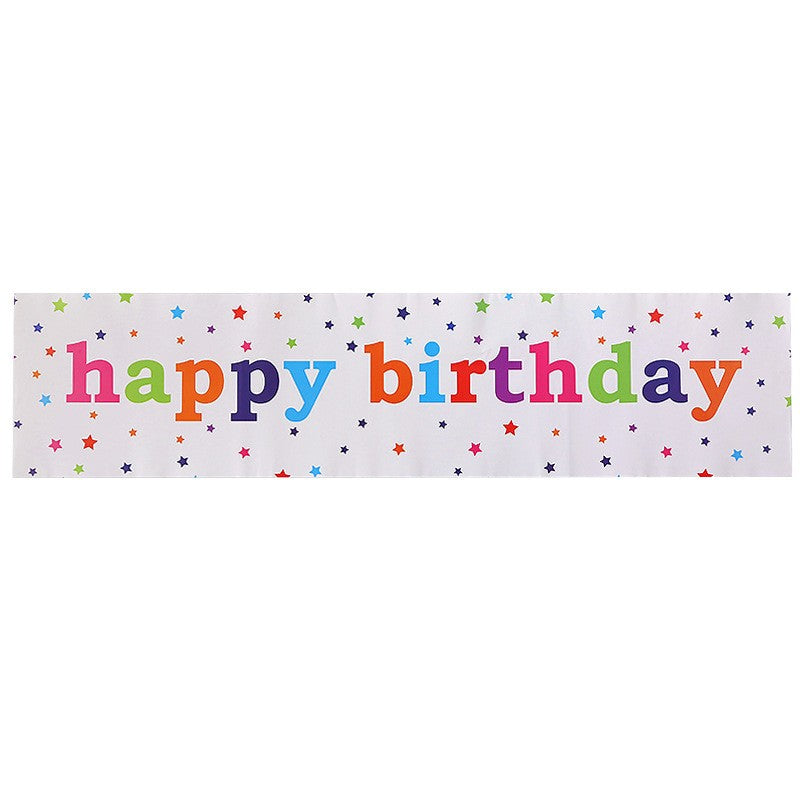 Banner, Klevo, Colectia Happy Birthday, 98 x 24 cm, Multicolor
