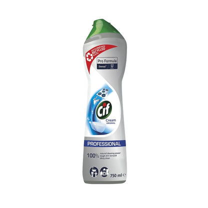 CIF Professional Cream – Crema de Curatare Non-Abraziva 0.75 L