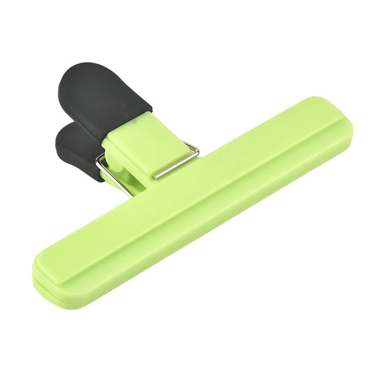 Cleste Multifunctional pentru Sigilarea Pungilor, Klevo, din Plastic, Mentine Alimentele Proaspete, 15x7.5 cm, Verde