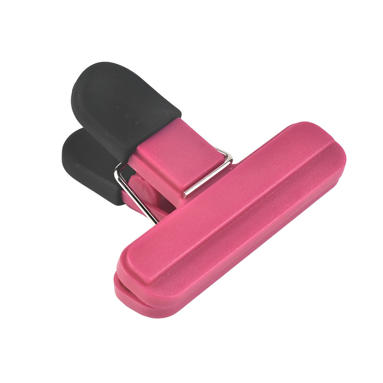 Cleste Multifunctional pentru Sigilarea Pungilor, Klevo, din Plastic, Mentine Alimentele Proaspete, 7x6.5 cm, Roz