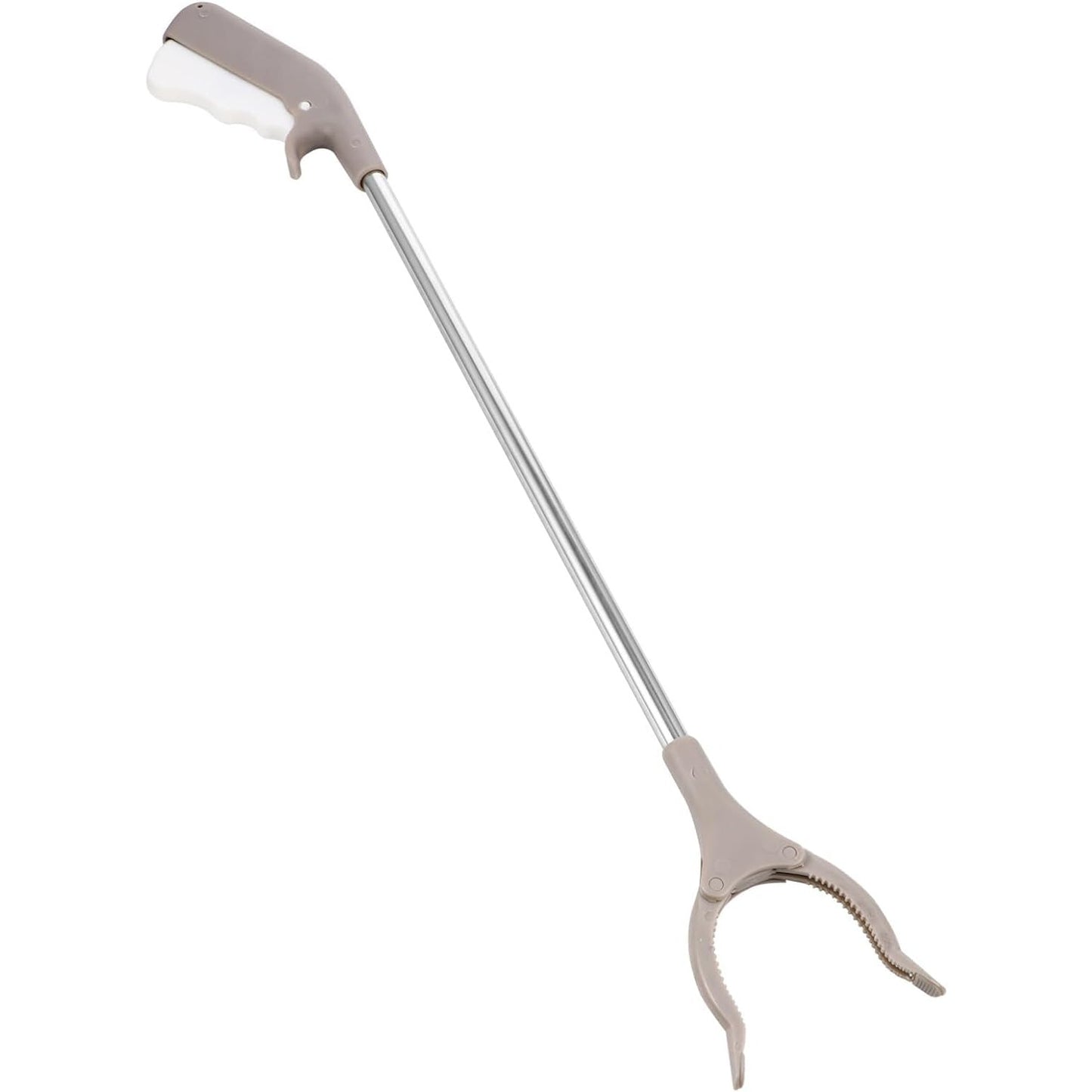 Cleste pentru Colectarea Deseurilor, Klevo, din Metal si Plastic, 77.5 cm, Fara Maini Murdare, Gri