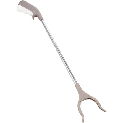 Cleste pentru Colectarea Deseurilor, Klevo, din Metal si Plastic, 77.5 cm, Fara Maini Murdare, Gri