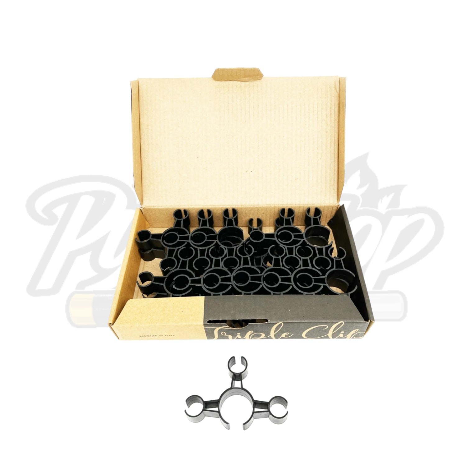 Clips pentru artificii tort cu atasare de sticla - set 4 buc