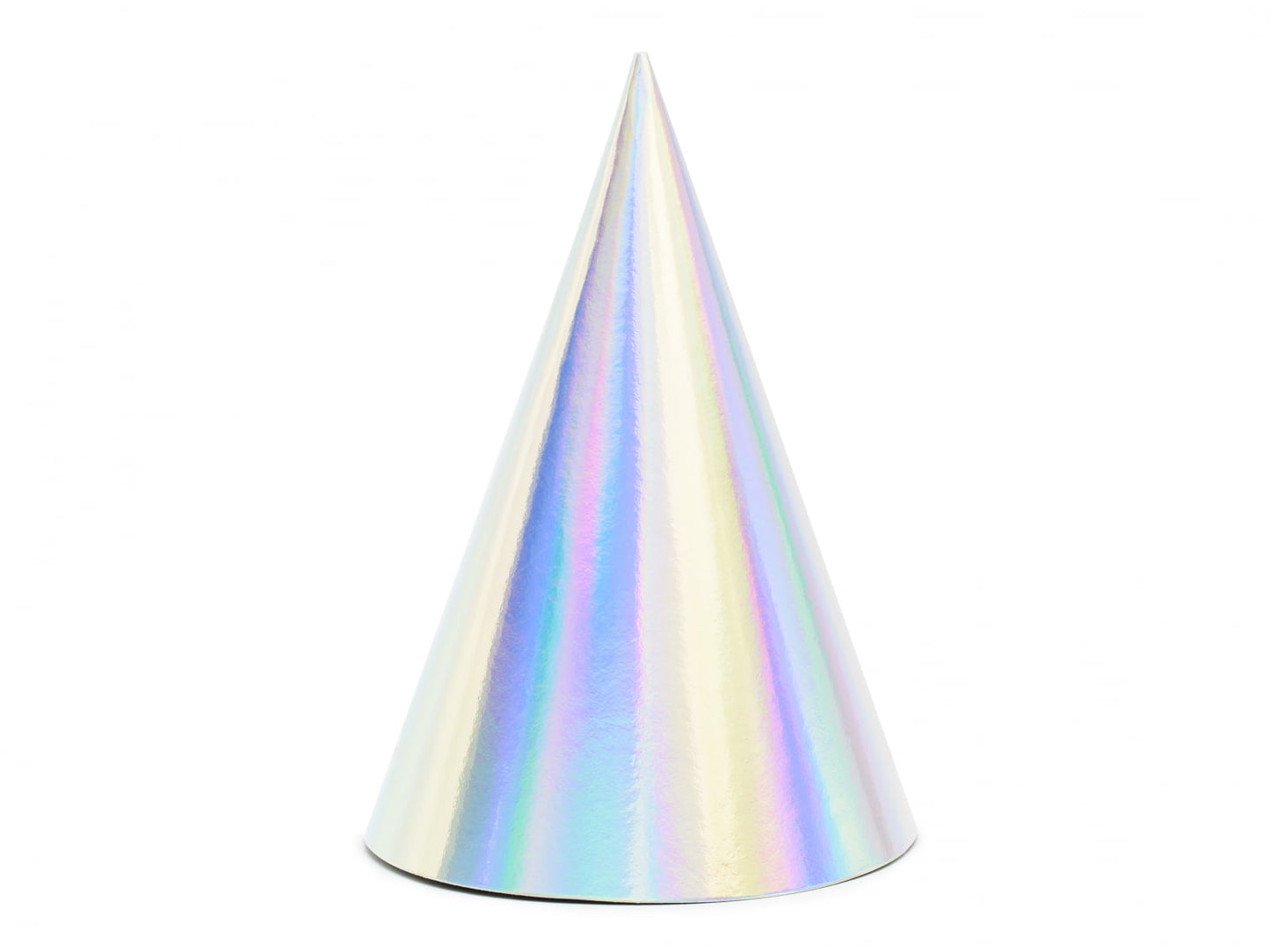Coifuri de petrecere irizante, 16 cm (6 buc. / 1 pachet)