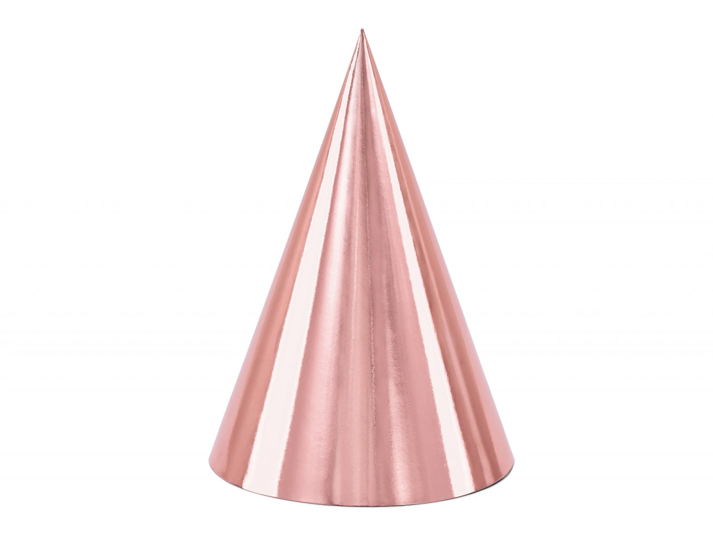 Coifuri de petrecere, roz-auriu, 16 cm (6 buc. / 1 pachet)
