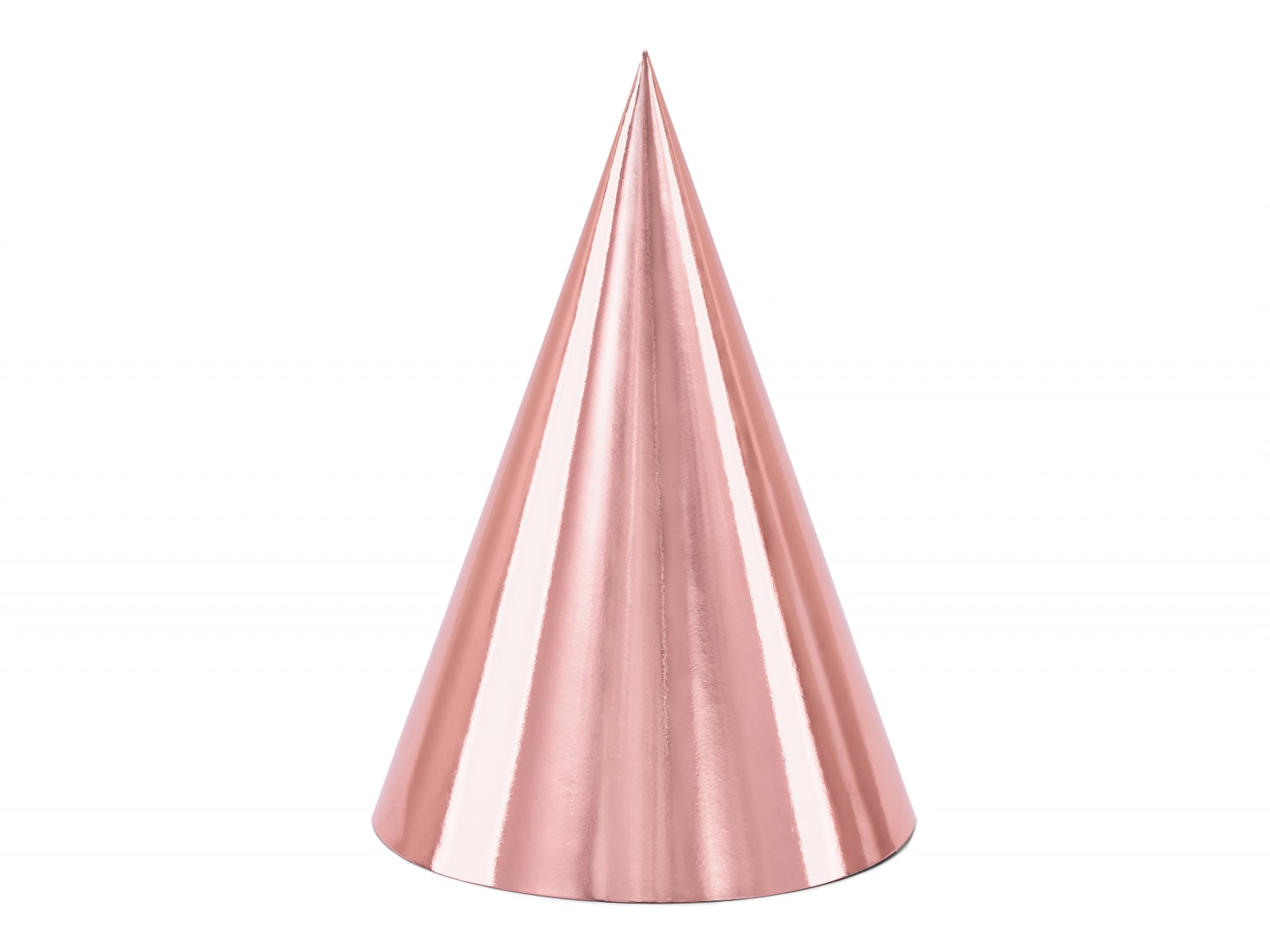 Coifuri de petrecere, roz-auriu, 16 cm (6 buc. / 1 pachet)