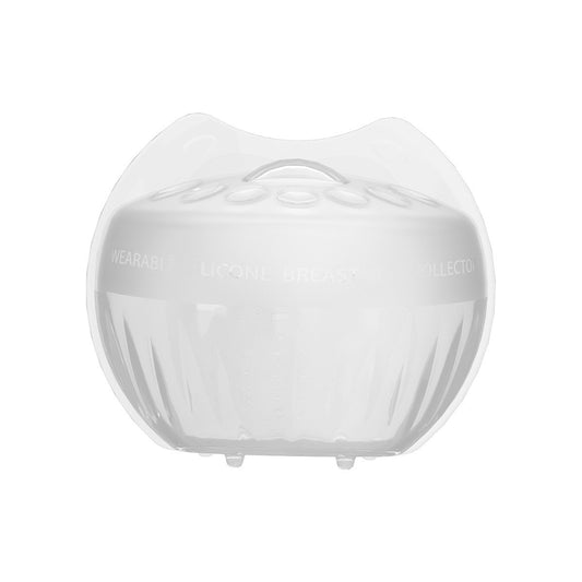 Colector de Lapte Matern, Klevo, din Silicon Safety, Anti-debordare, 80 ml, Transparent