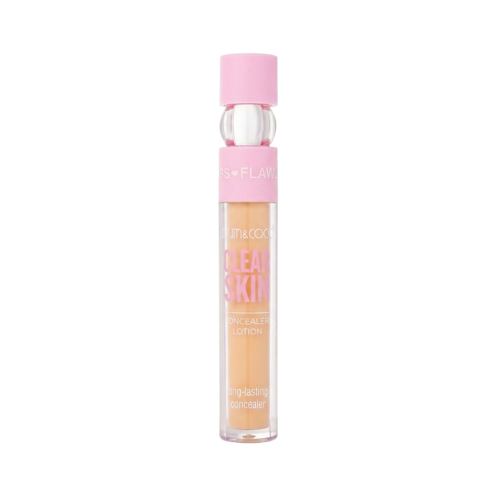 Corector Lichid pentru Ten, Kevin Coco, Clear Skin, Nuanta Bej Deschis, Subton Roz Piersica