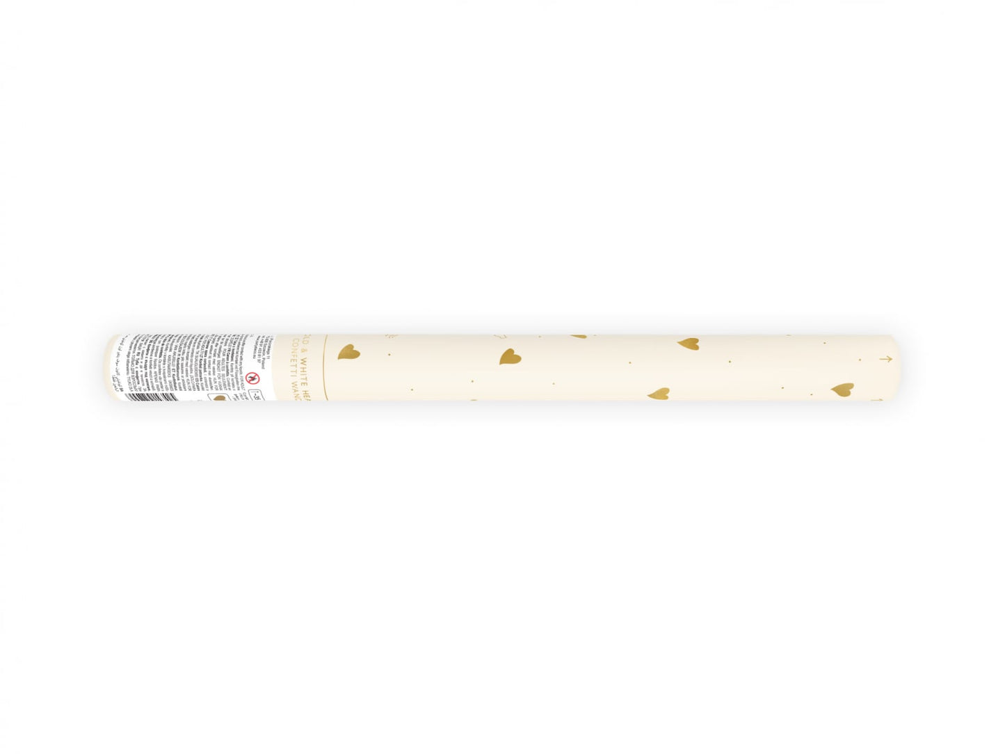 Confetti aruncate manual cu inimi, mix, 35 cm
