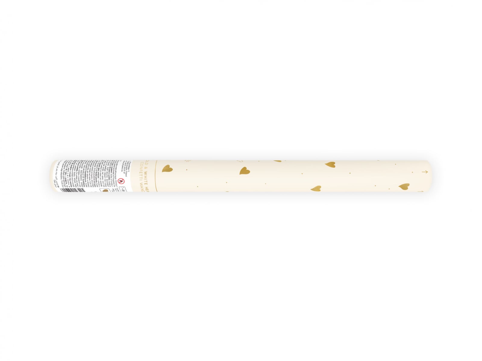 Confetti aruncate manual cu inimi, mix, 35 cm